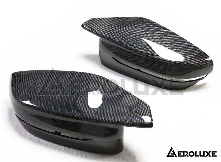 AeroLuxe 21+ BMW G8X Spec-MP Carbon Fiber Mirror Caps