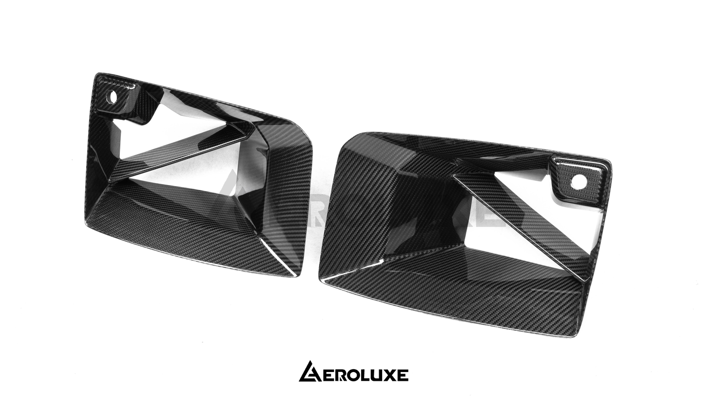 AeroLuxe 23+ BMW G87 M2 Dry Carbon Bumper Vents