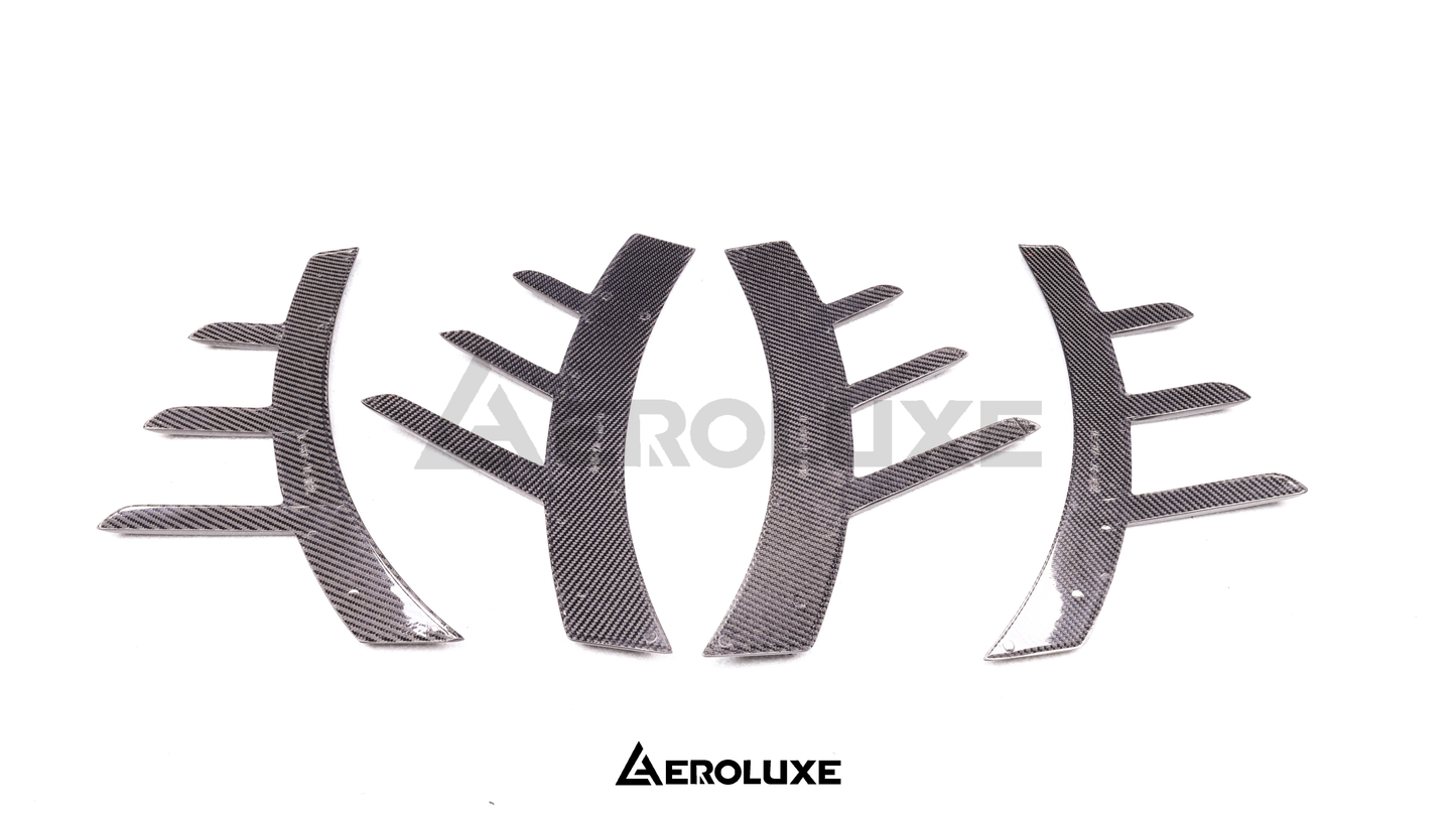 AeroLuxe BMW G87 M2 Spec-MP Carbon Fiber Fender Trim Set