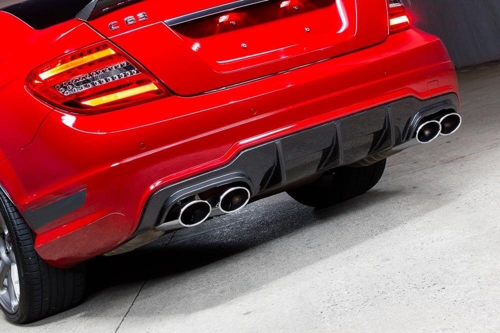 AeroLuxe 12-14 Mercedes Benz W204 Spec-S Carbon Fiber Rear Diffuser