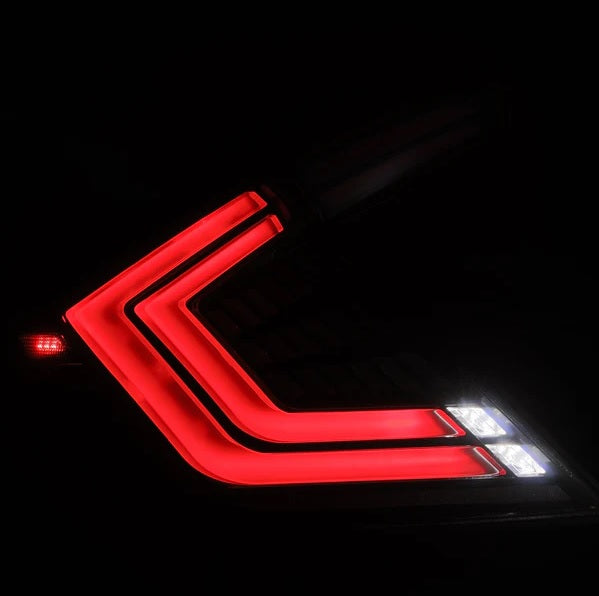 AlphaRex 16-21 Honda Civic Hatchback NOVA-Series Prismatic LED Tail Lights