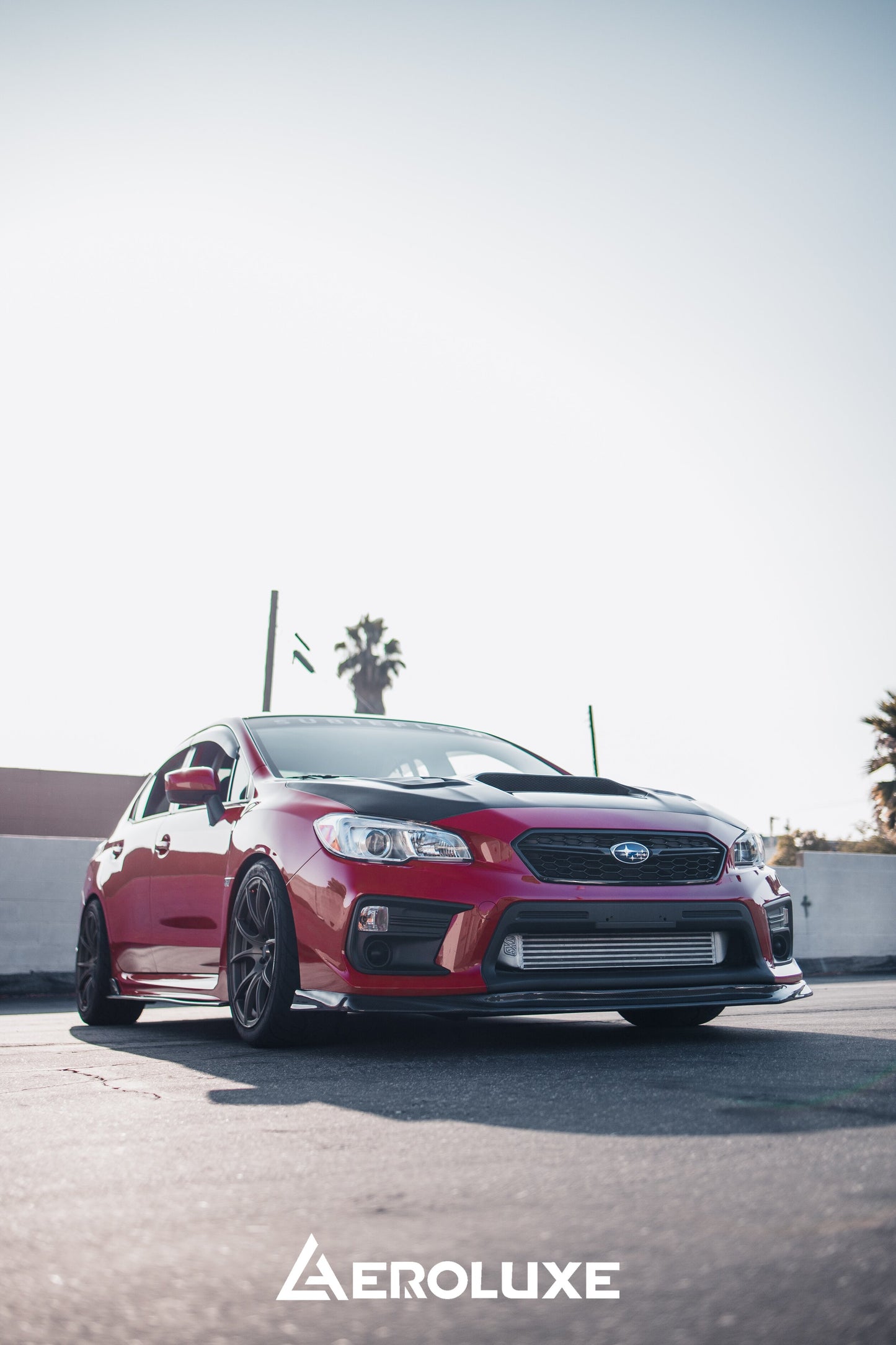 AeroLuxe 18+ Subaru WRX/STI Spec-VRS Carbon Fiber Front Lip