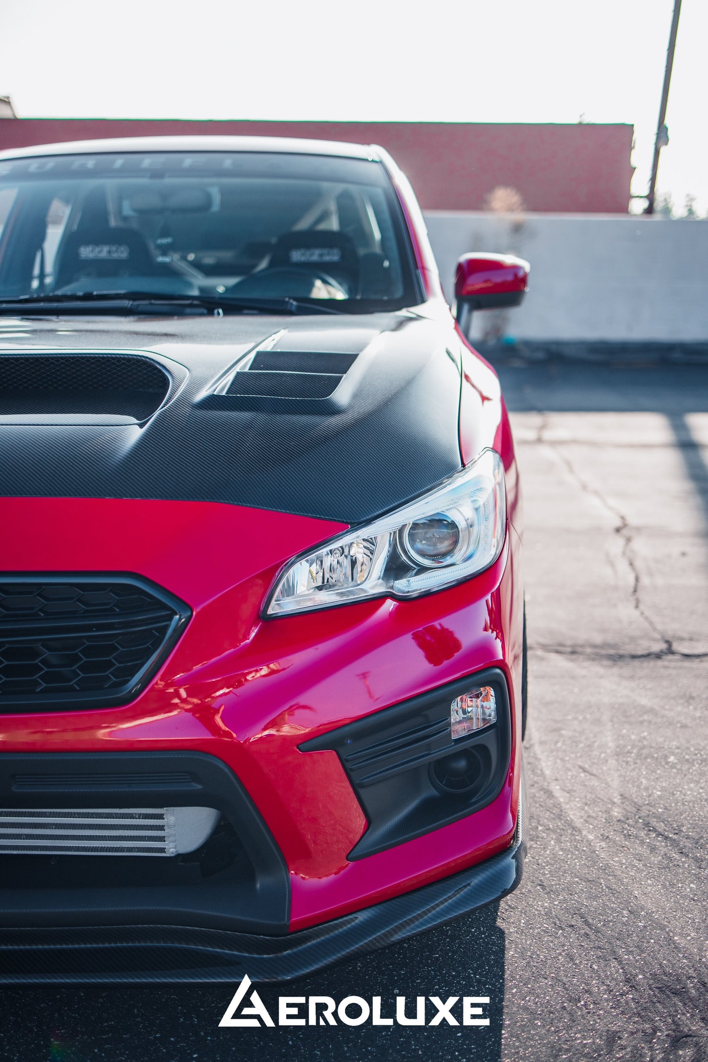 AeroLuxe 18+ Subaru WRX/STI Spec-VRS Carbon Fiber Front Lip