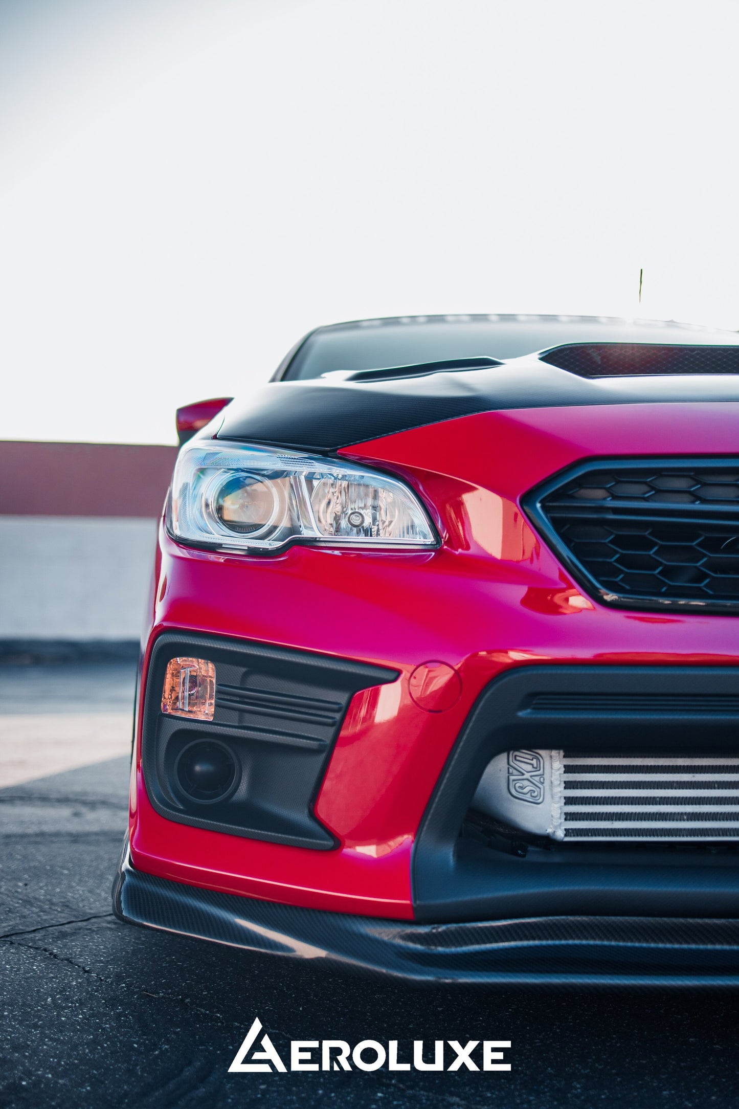 AeroLuxe 18+ Subaru WRX/STI Spec-VRS Carbon Fiber Front Lip
