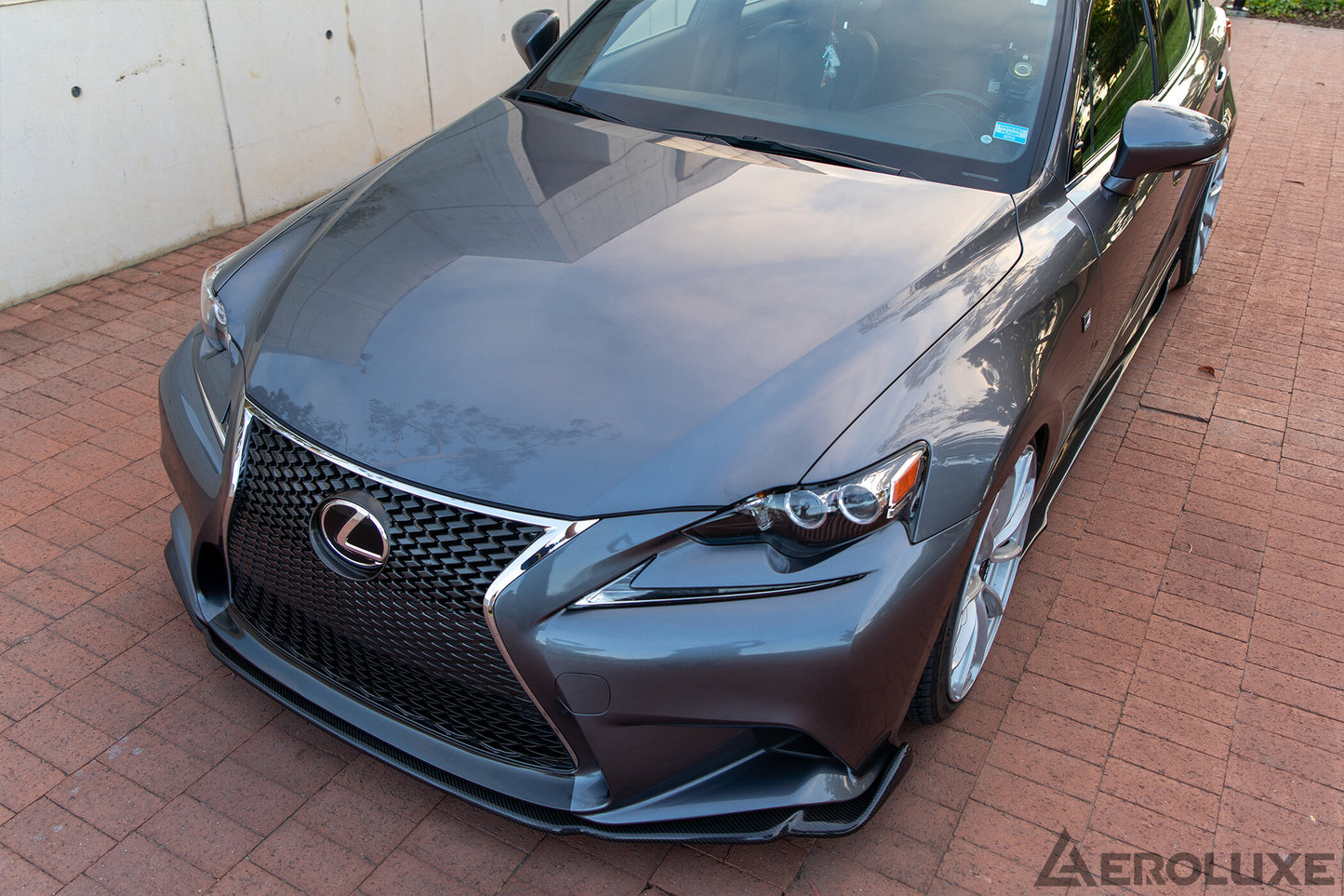 AeroLuxe 14-16 Lexus IS Spec-AG Carbon Fiber Front Lip