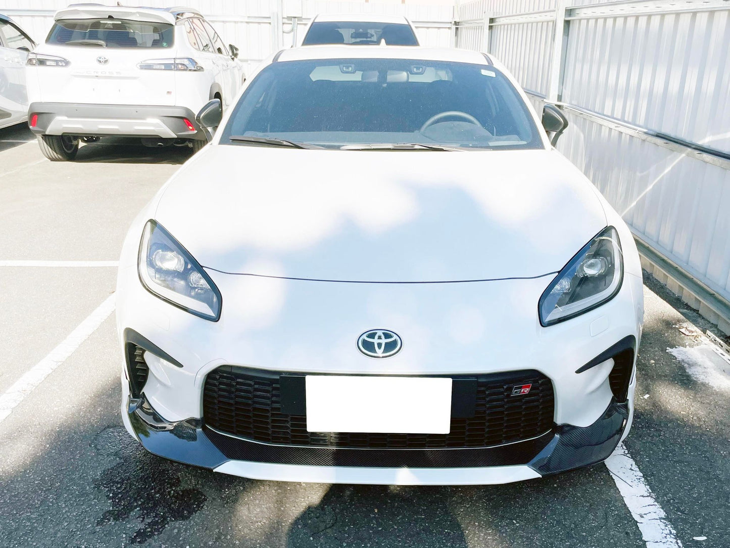 AeroLuxe GR86 Spec-TRD Paint Matched Carbon Fiber Front Lip