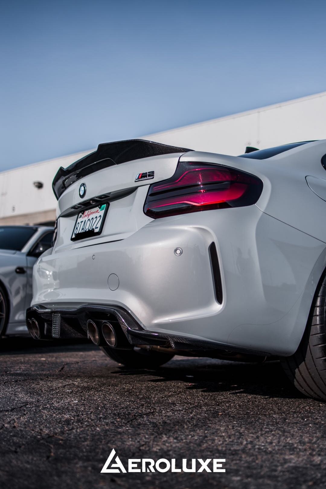 AeroLuxe 14-21 BMW F22/F87 Spec-GTP Style Carbon Fiber Trunk Spoiler