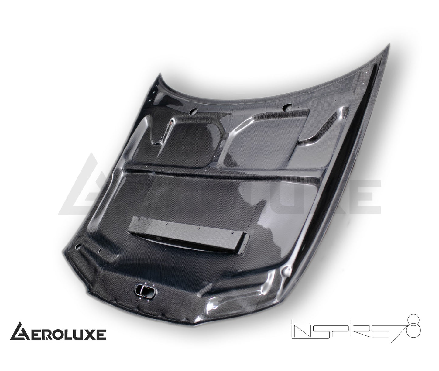 ALX x Inspire78 R33 GTR Spec-NSM 400R Carbon Fiber Hood