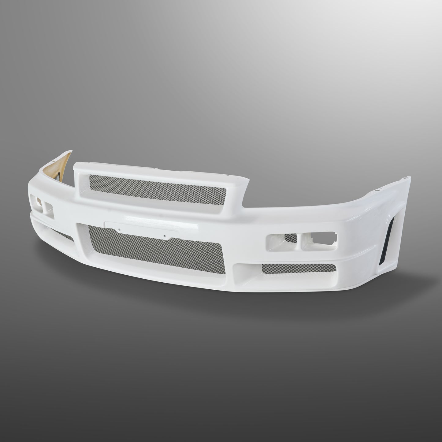 AeroLuxe R34 Spec-STN FRP Front Bumper and Lip