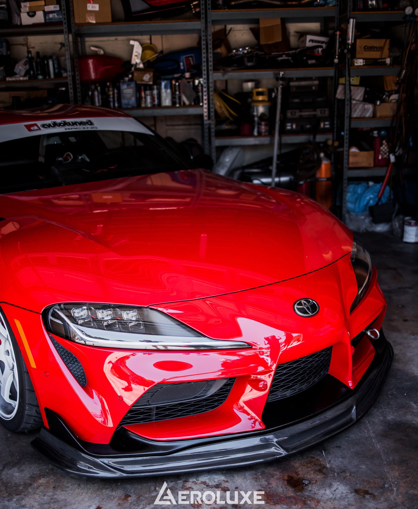 AeroLuxe 20-26 Toyota GR Supra Spec-HT Carbon Fiber Front Lip