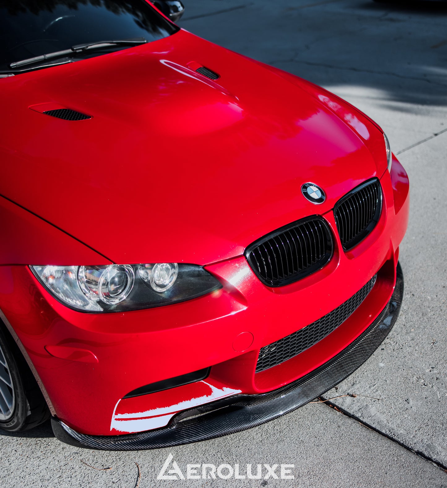AeroLuxe 08-13 BMW E9X M3 Spec-DP Carbon Fiber Front Lip