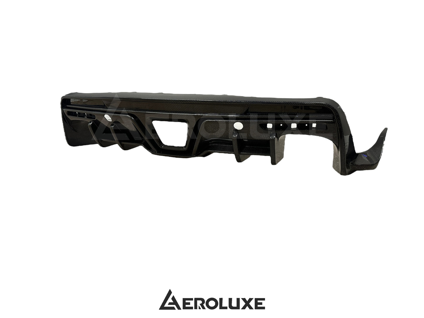 AeroLuxe 20-26 Toyota GR Supra Spec-TMS Carbon Fiber Rear Diffuser