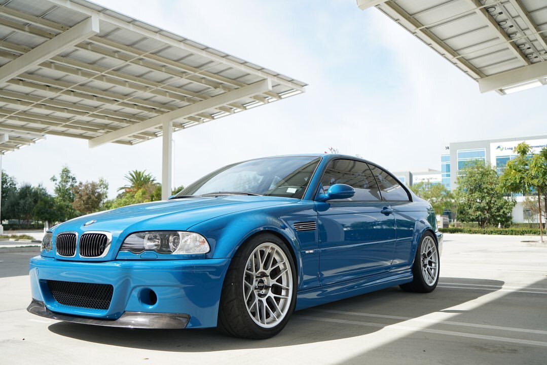 AeroLuxe 01-06 BMW E46 M3 Spec-CSL Carbon Fiber Front Lip (For CSL Bumper)