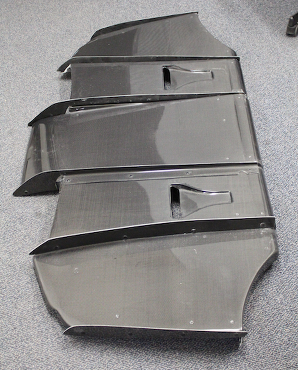 AeroLuxe BMW E9X M3 Spec-VRS Carbon Fiber Rear Diffuser