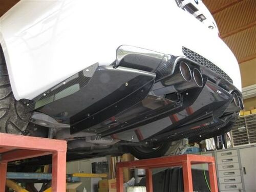 AeroLuxe BMW E9X M3 Spec-VRS FRP Rear Diffuser