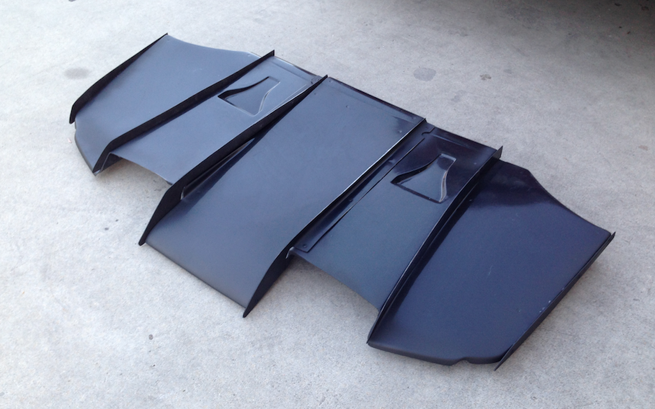 AeroLuxe 08-13 BMW E9X M3 Spec-VRS FRP Rear Diffuser