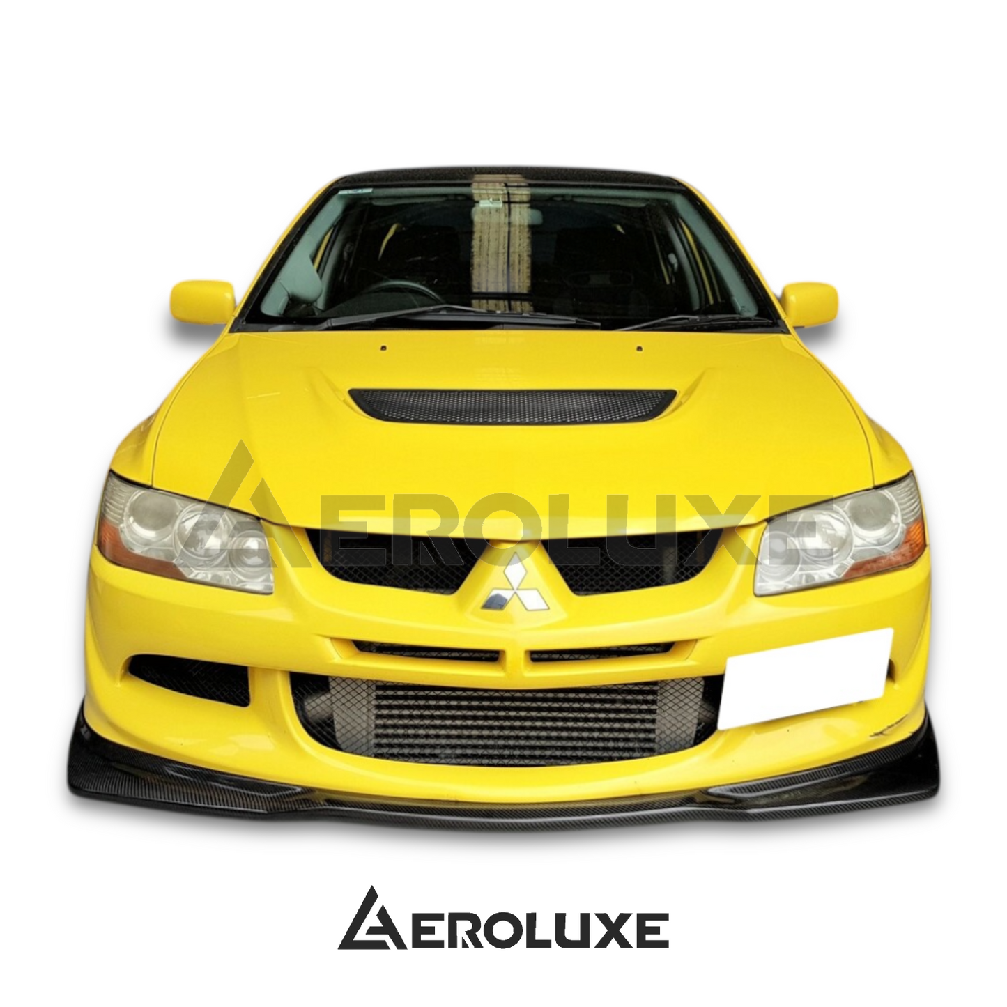 AeroLuxe 03-05 Mitsubishi Evo 8 Spec-V Carbon Fiber Front Lip