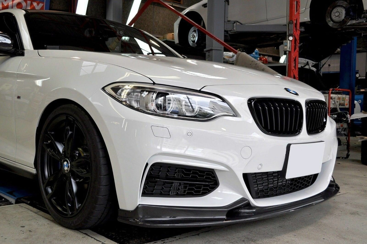 AeroLuxe 14-21 BMW F22/F23 Spec-3D Carbon Fiber Front Lip