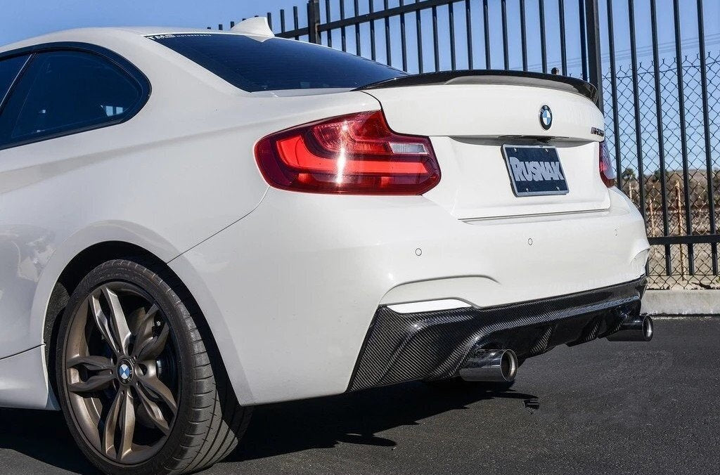 AeroLuxe 14-21 BMW F22/F23 Spec-3D Carbon Fiber Rear Diffuser