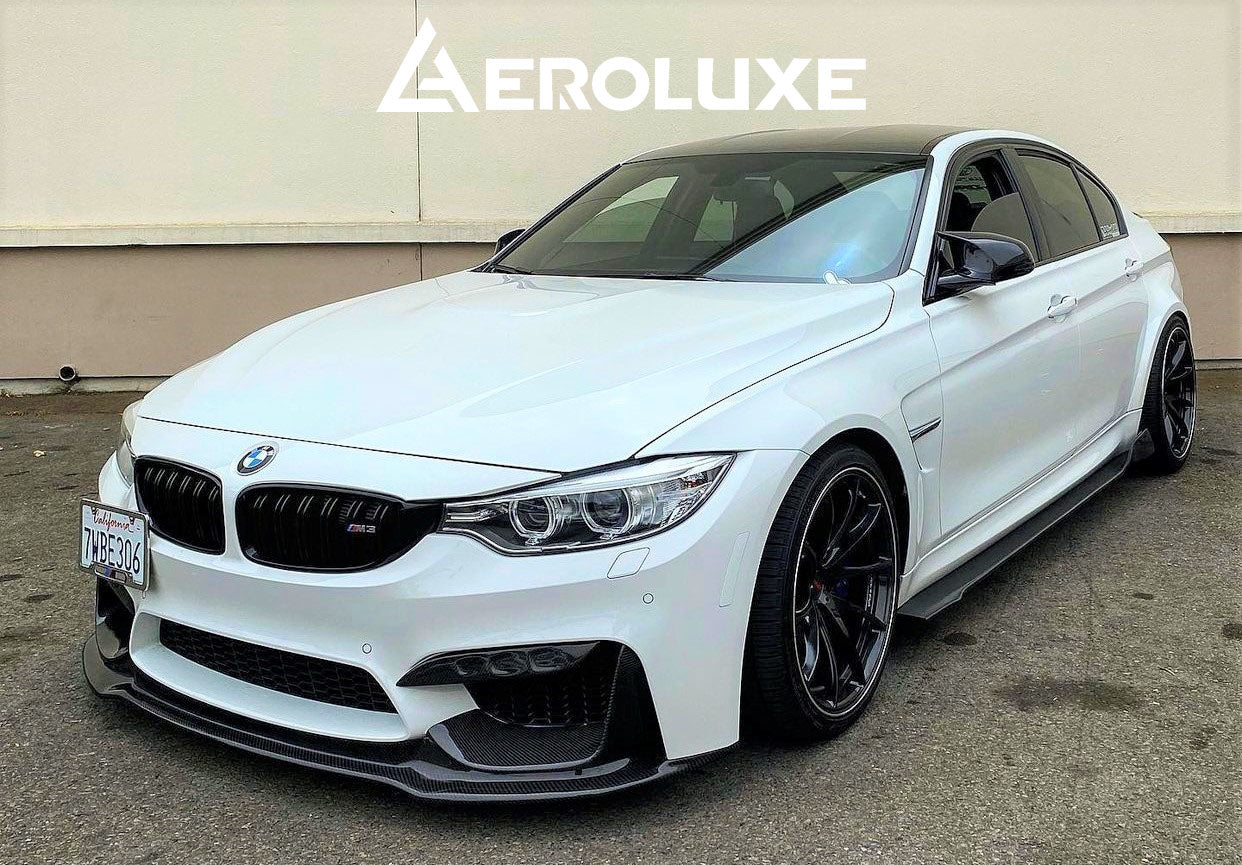 AeroLuxe 15-21 BMW F80 M3 F82 M4 Spec-RZ Carbon Fiber Front Lip