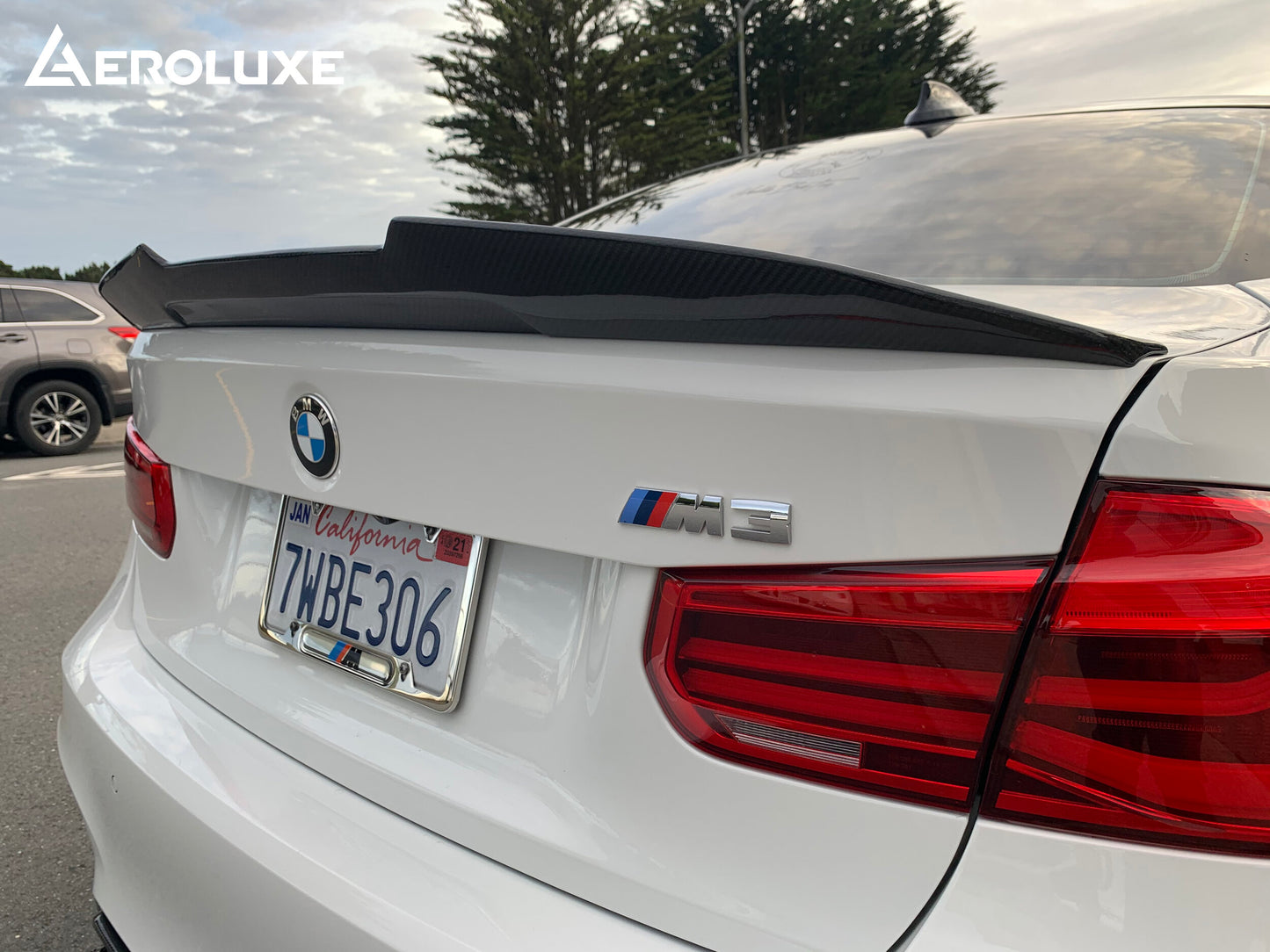 AeroLuxe 13-21 BMW F30/F80 Spec-GTP Carbon Fiber Spoiler