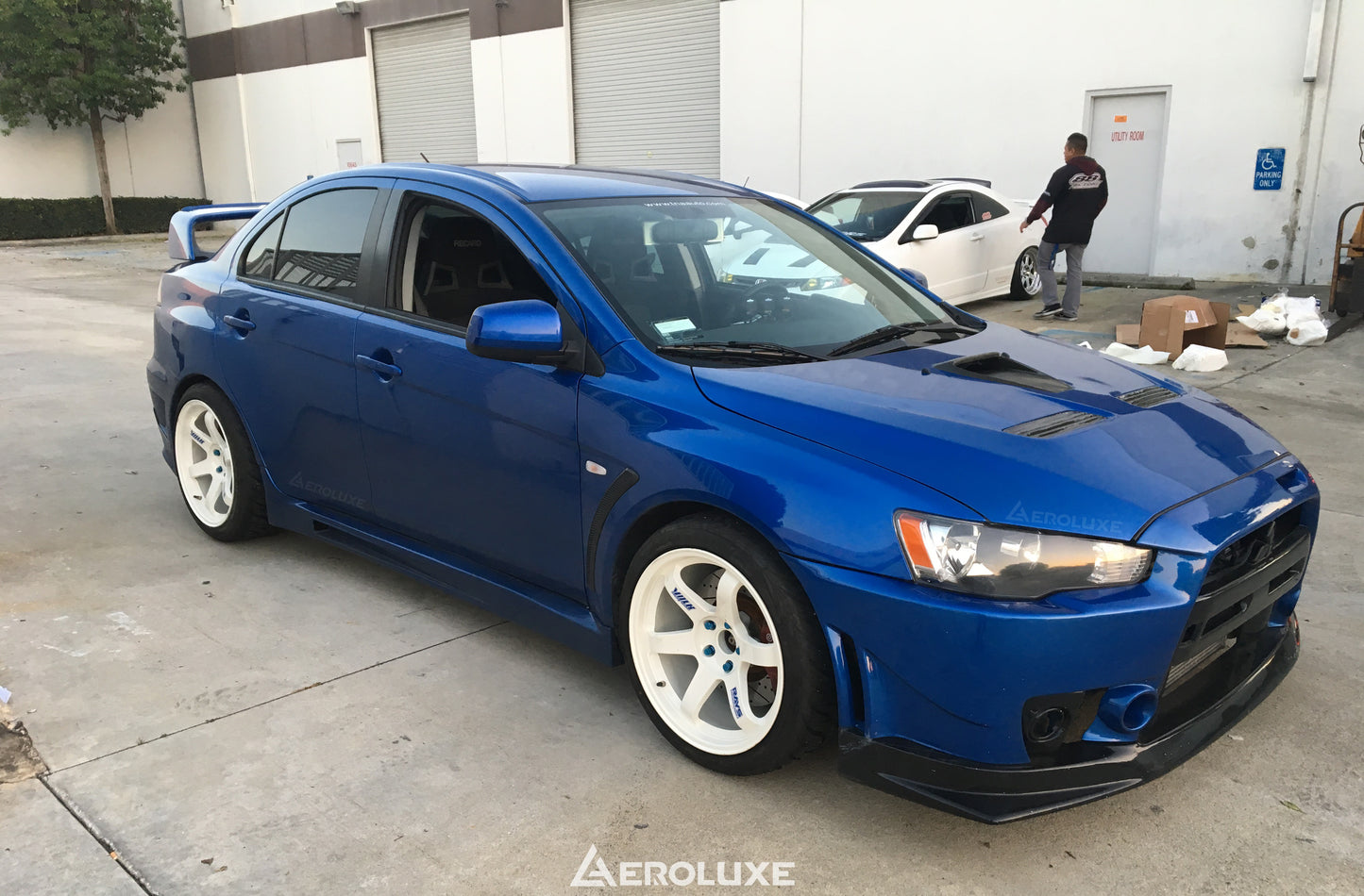 AeroLuxe Mitsubishi Evo X Spec-FQ FRP Full Kit (FRP Lip)