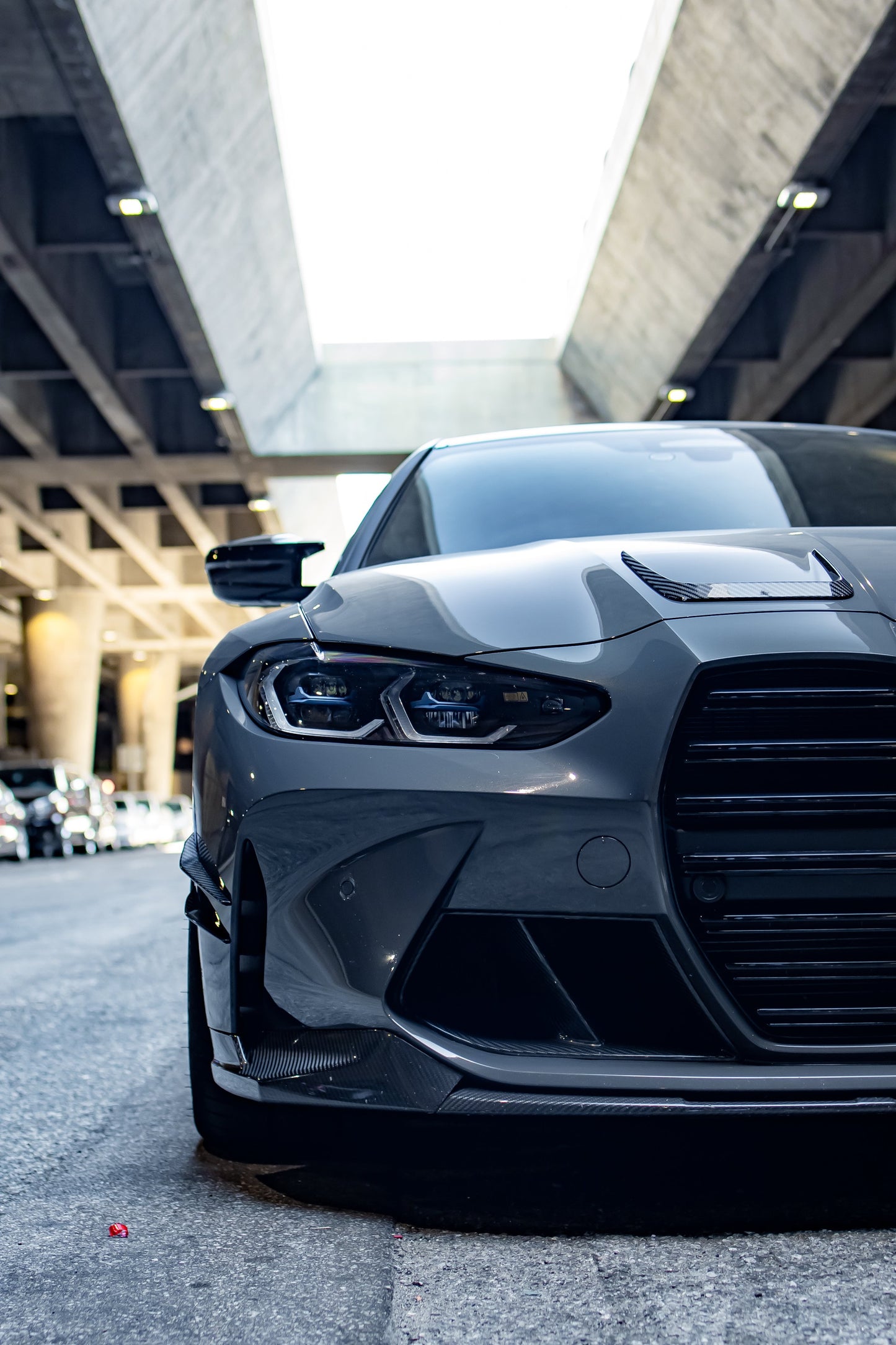 AeroLuxe BMW G80 G82 M3 M4 Spec-MP Dry Carbon Fiber Hood Trim