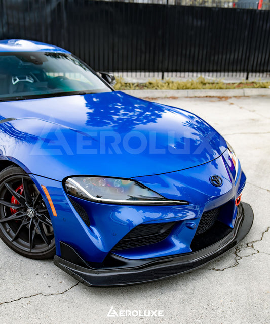 AeroLuxe ALX Design GR Supra Spec-GT4 Carbon Fiber Front Lip