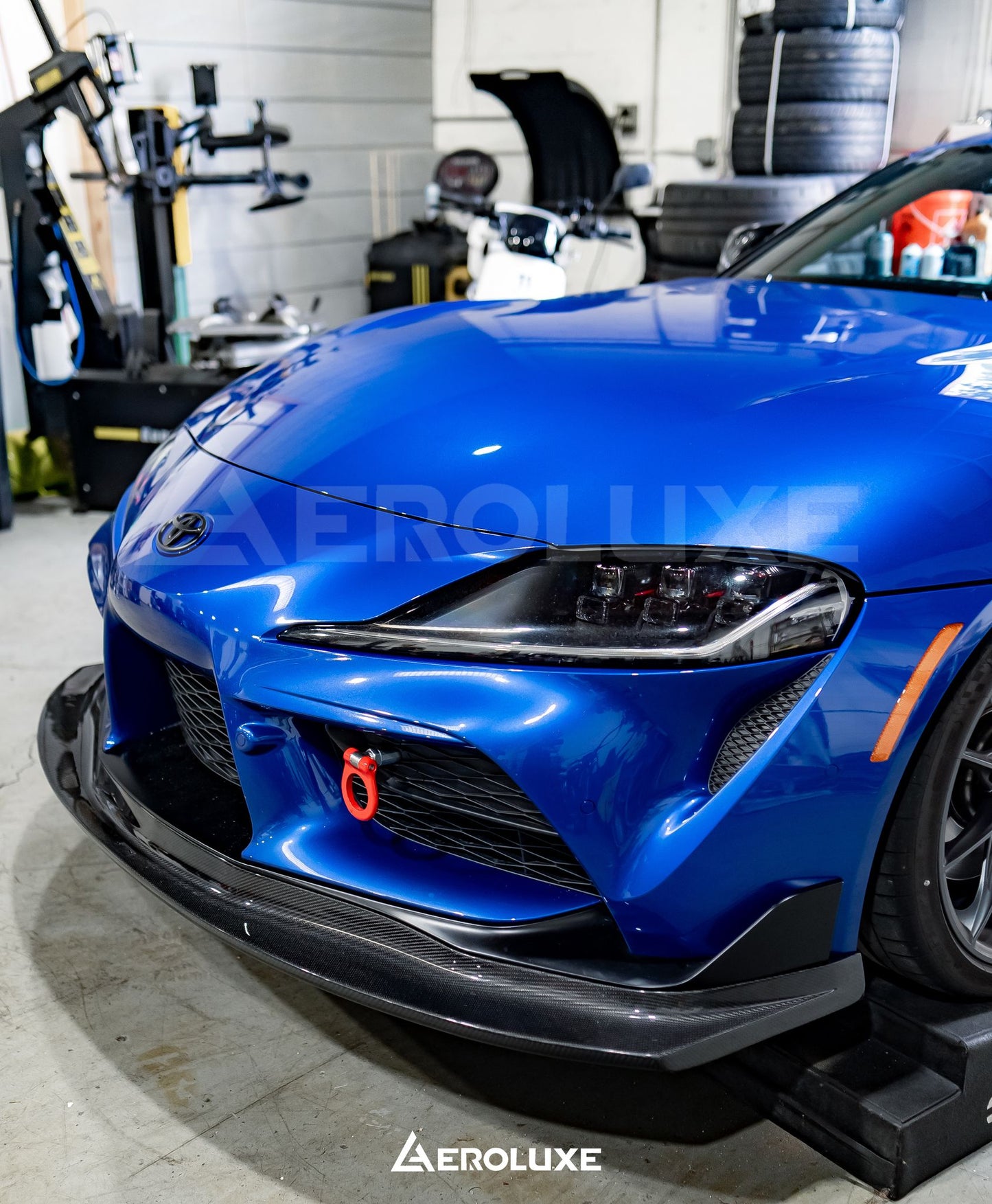 AeroLuxe ALX Design GR Supra Spec-GT4 Carbon Fiber Front Lip