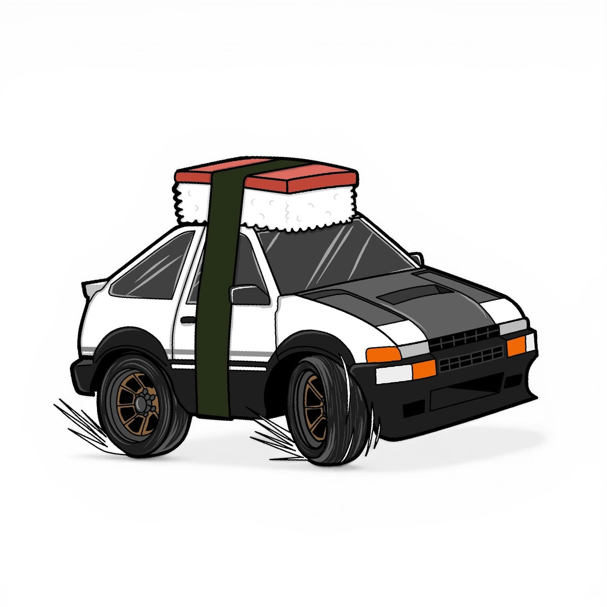 Musubi Delivery Sticker