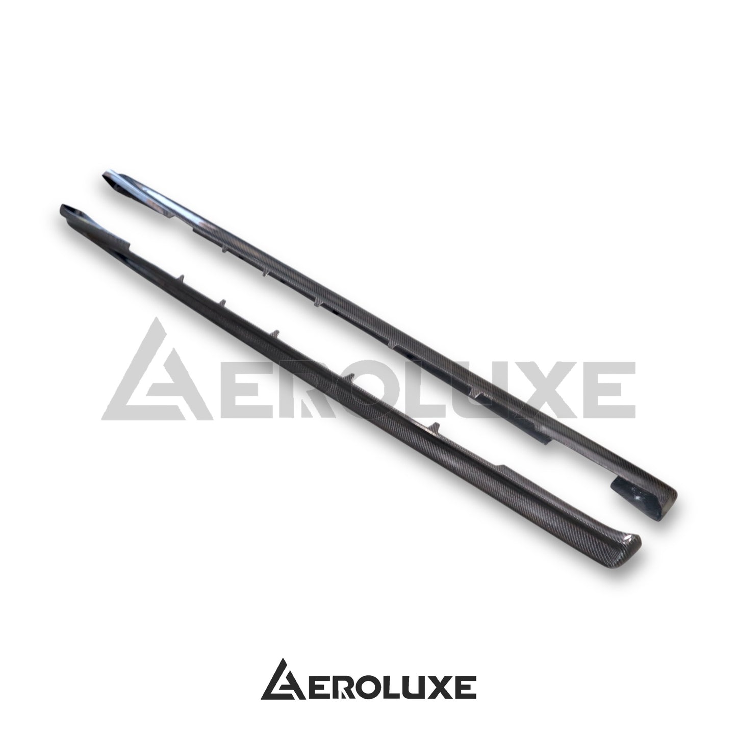 AeroLuxe R34 Spec-ZTN Carbon Fiber Side Skirt Extensions