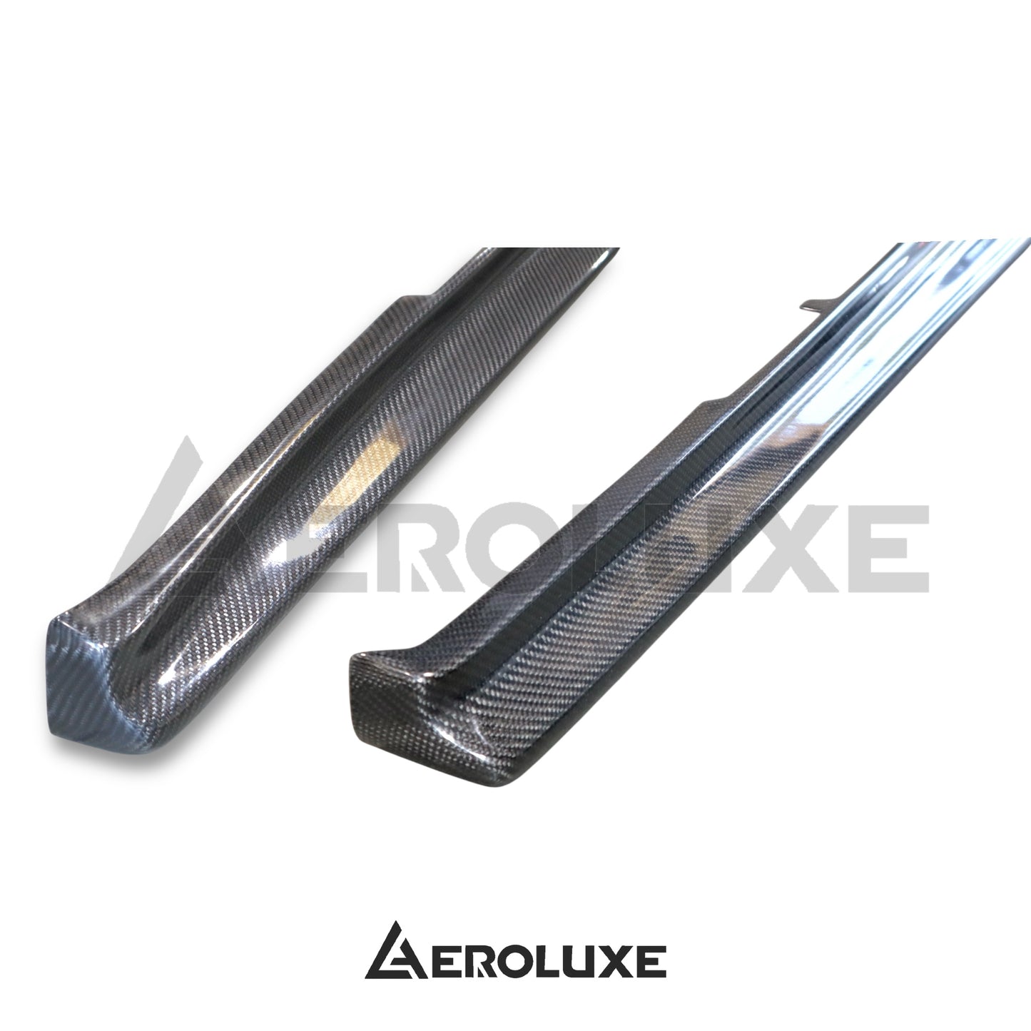 AeroLuxe R34 Spec-ZTN Carbon Fiber Side Skirt Extensions