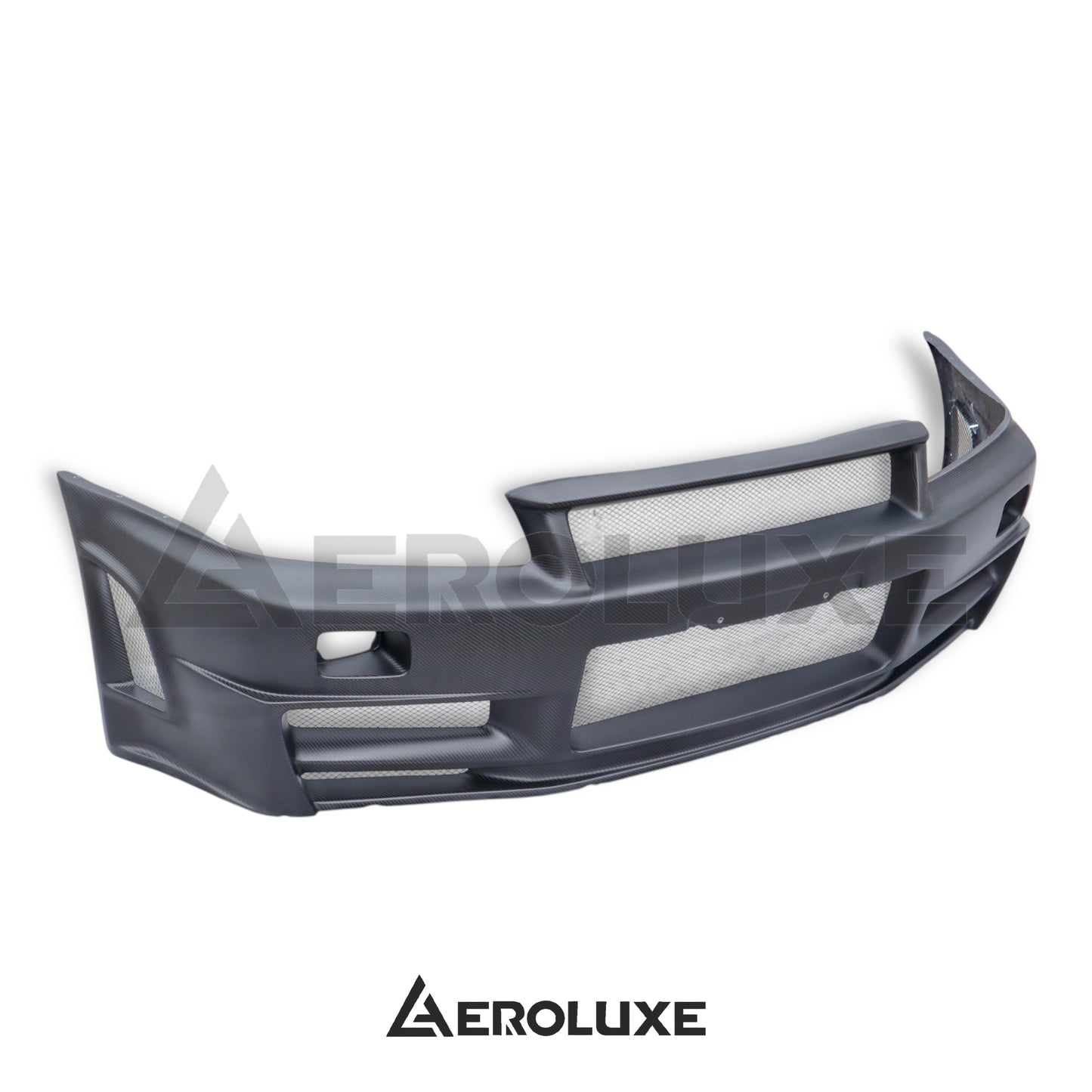 AeroLuxe R34 Spec-ZTN Dry Carbon Front Bumper
