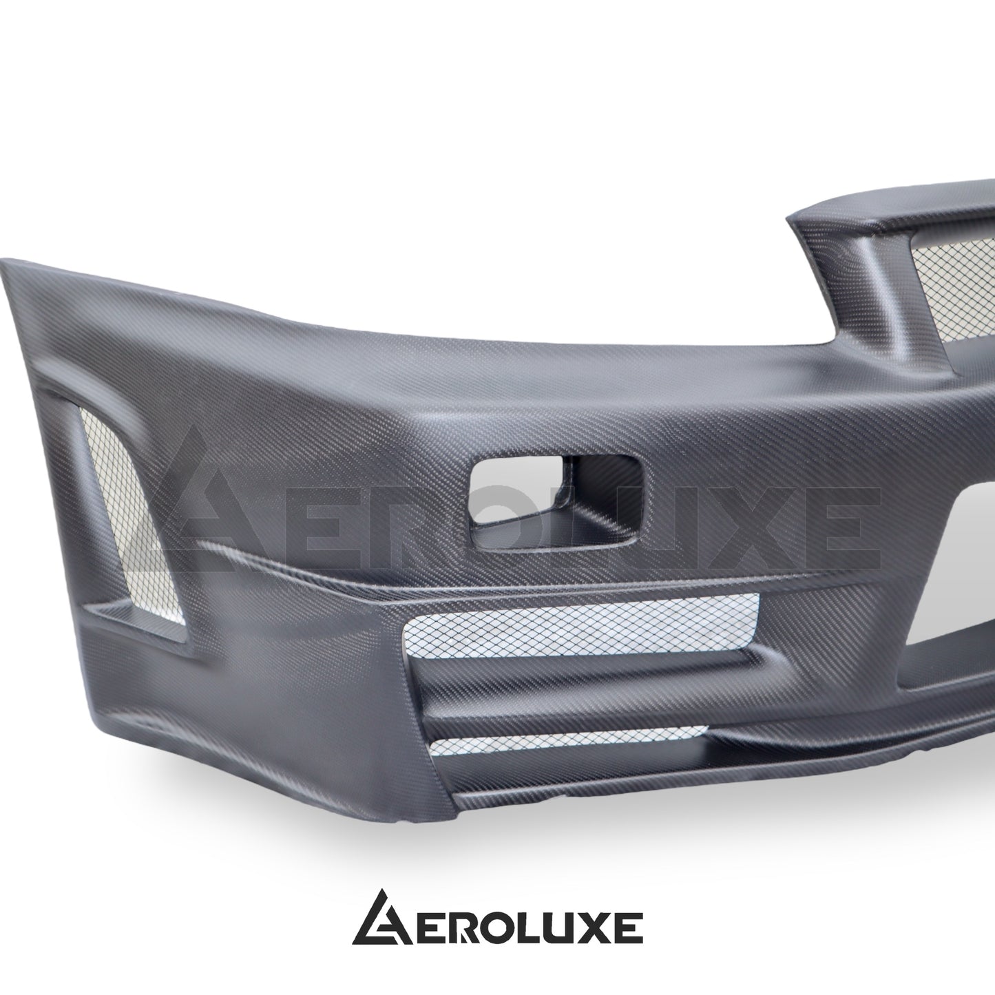 AeroLuxe R34 Spec-ZTN Dry Carbon Front Bumper