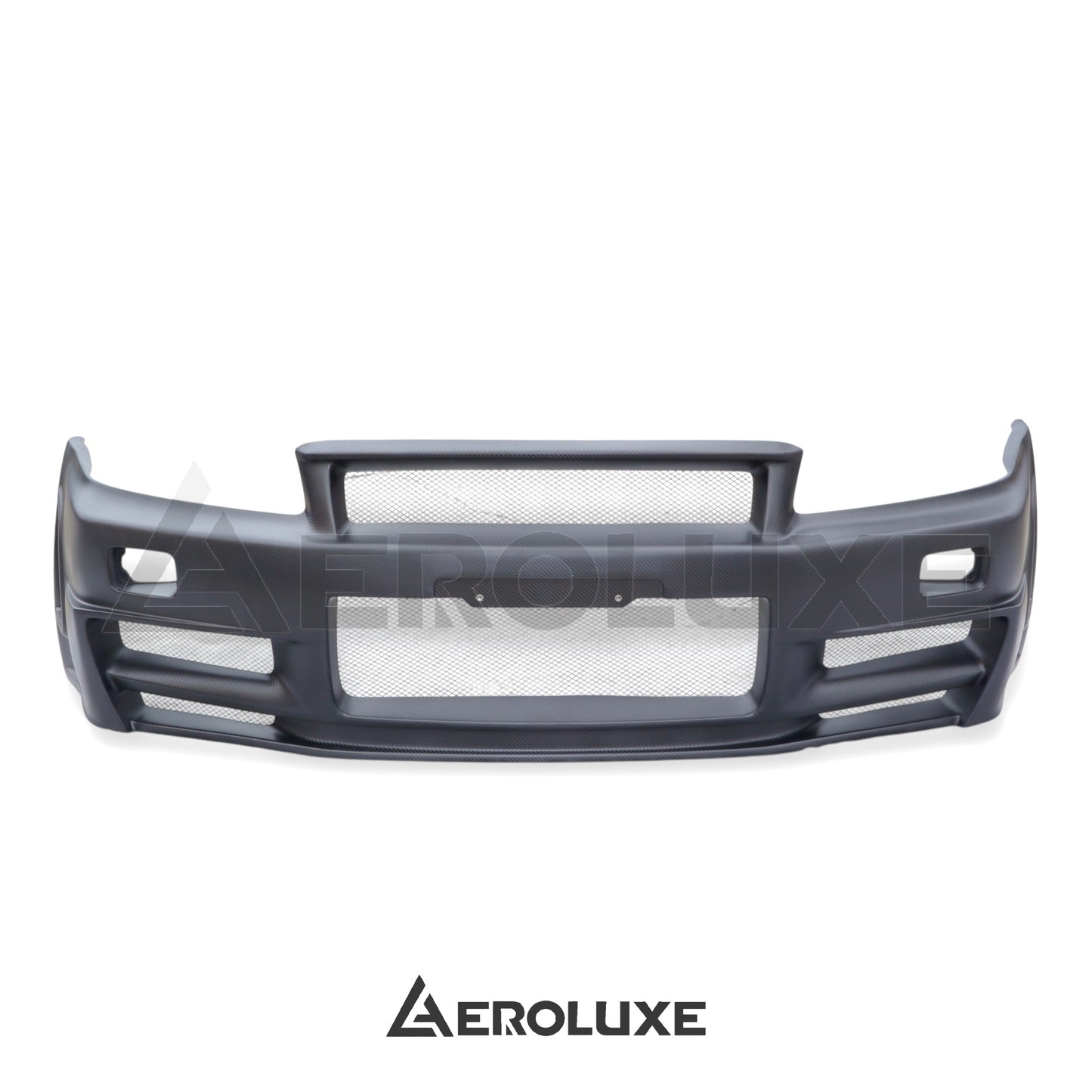 AeroLuxe R34 Spec-ZTN Dry Carbon Front Bumper