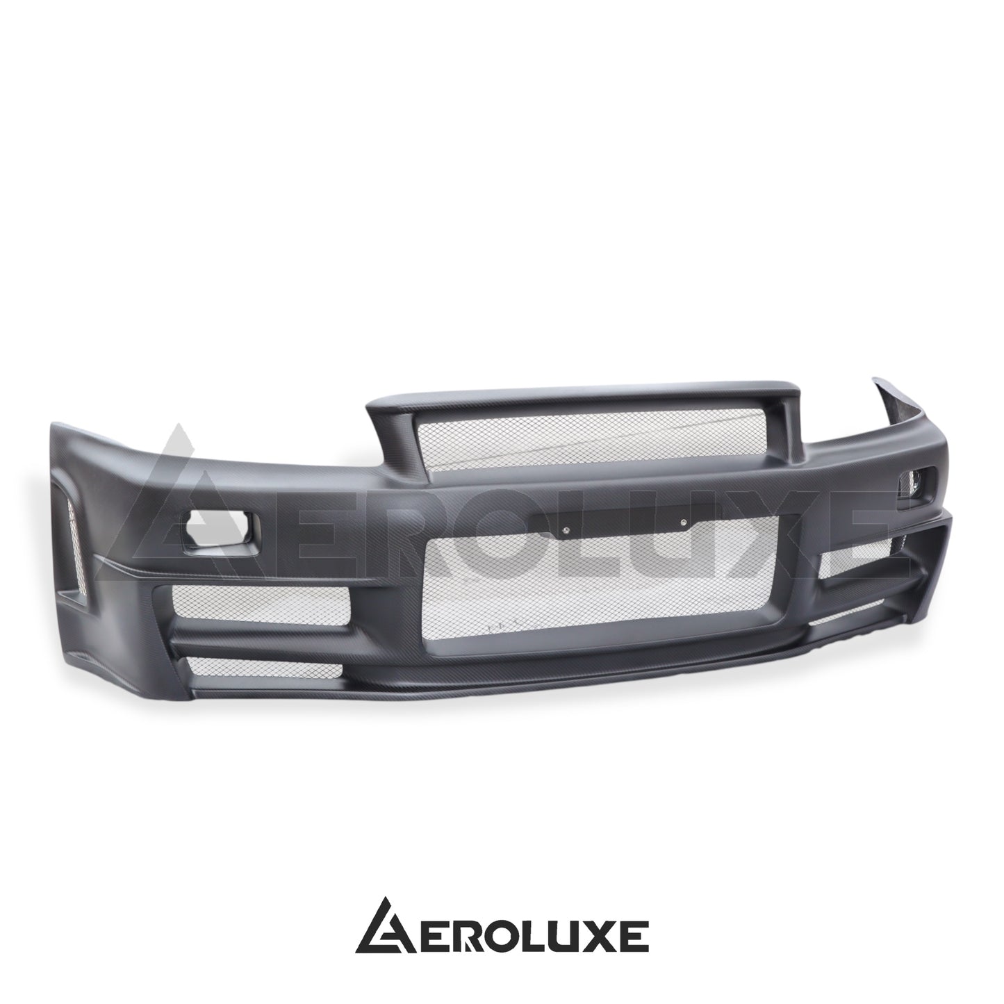 AeroLuxe R34 Spec-ZTN Dry Carbon Front Bumper