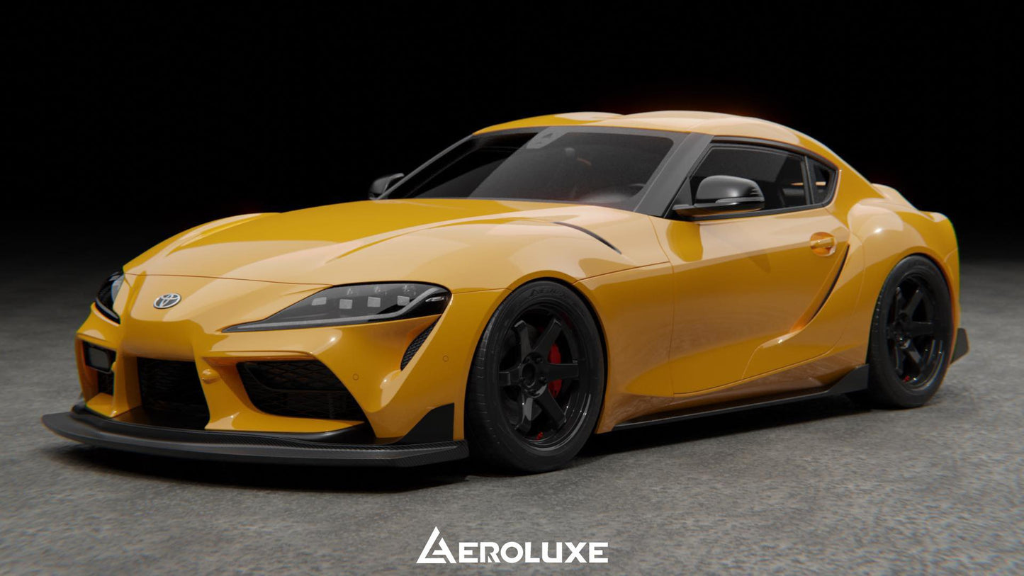 AeroLuxe ALX Design GR Supra Spec-GT4 Carbon Fiber Front Lip