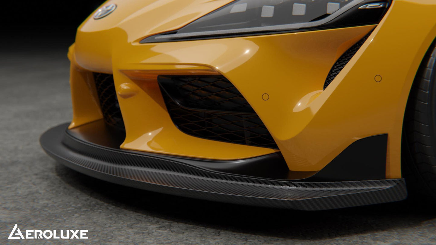 AeroLuxe ALX Design GR Supra Spec-GT4 Carbon Fiber Front Lip