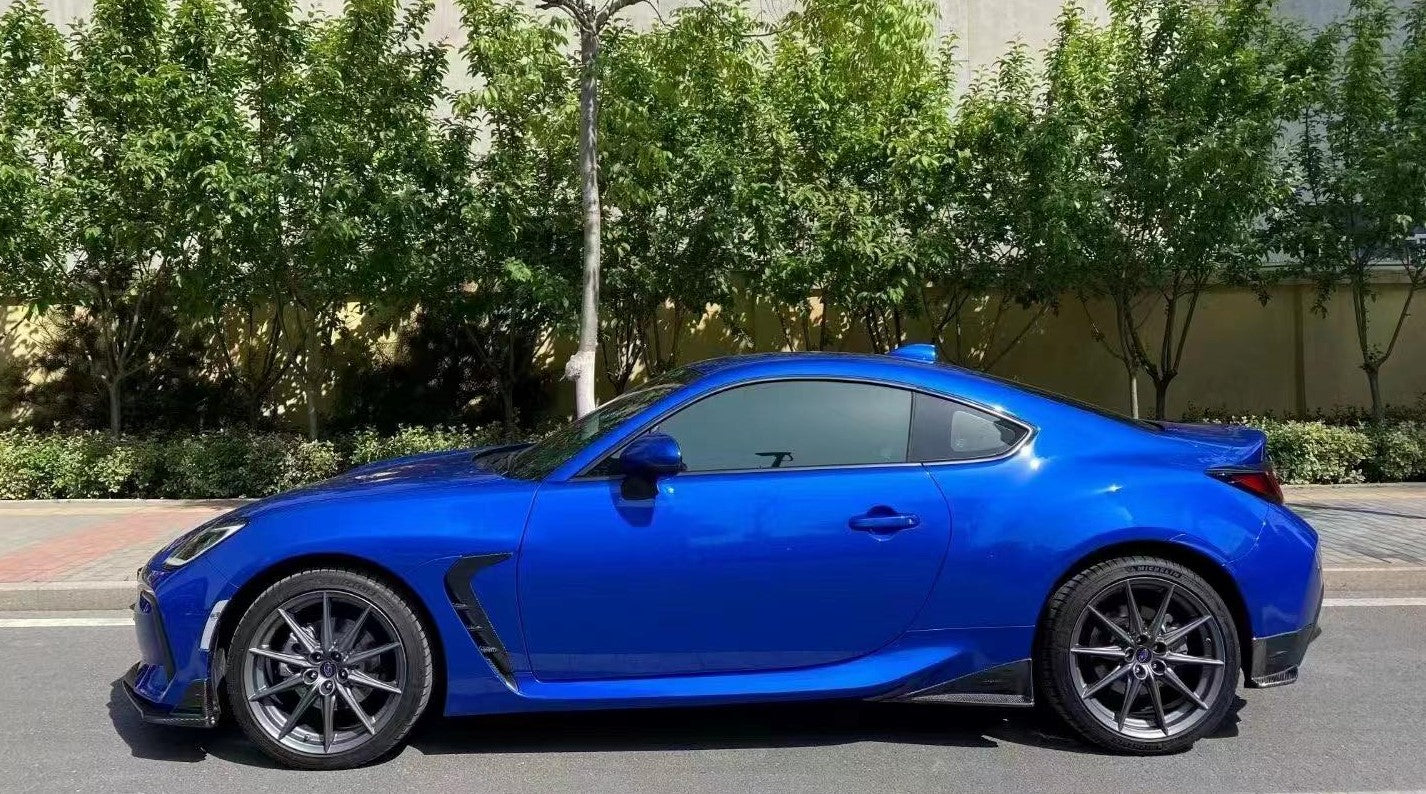 AeroLuxe 22+ GR86/BRZ Spec-STi Carbon Fiber Side Skirt Trim