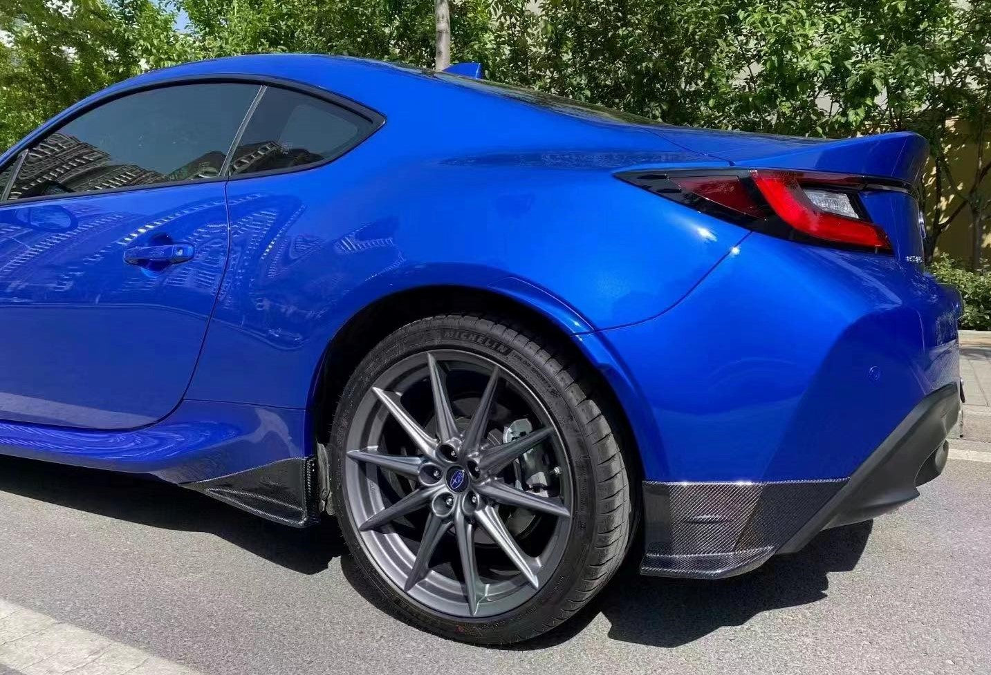 AeroLuxe GR86/BRZ Spec-STi Carbon Fiber Side Skirt Trim