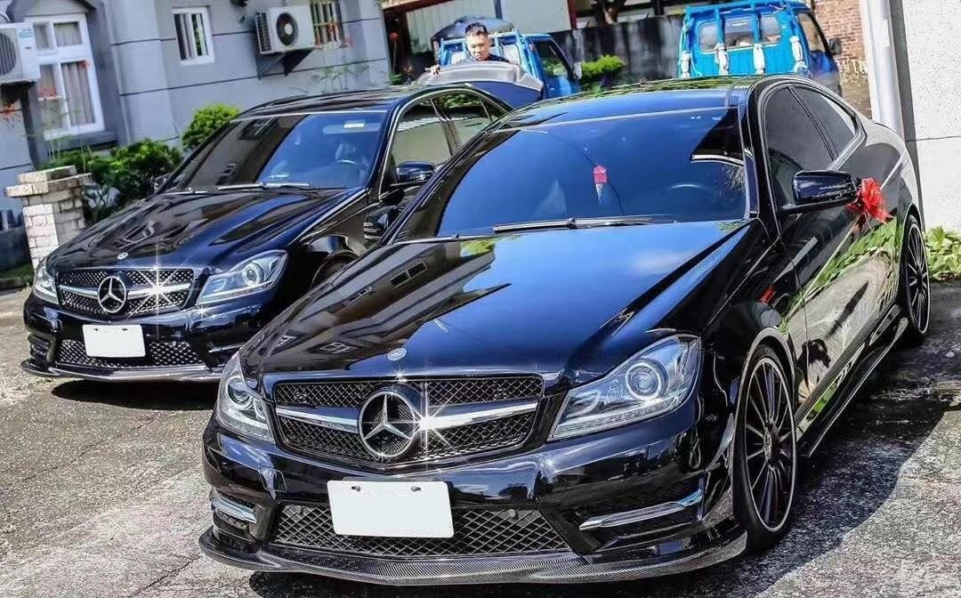 AeroLuxe 12-14 Mercedes Benz W204 Spec-G Carbon Fiber Front Lip