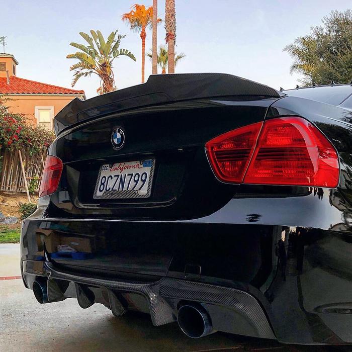 AeroLuxe 06-13 BMW E90 Spec-GTP Carbon Fiber Trunk Spoiler