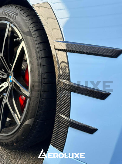 AeroLuxe BMW G87 M2 Spec-MP Carbon Fiber Fender Trim Set