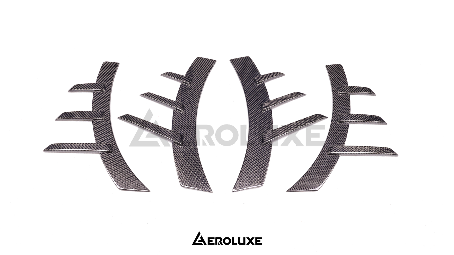 AeroLuxe BMW G87 M2 Spec-MP Carbon Fiber Fender Trim Set