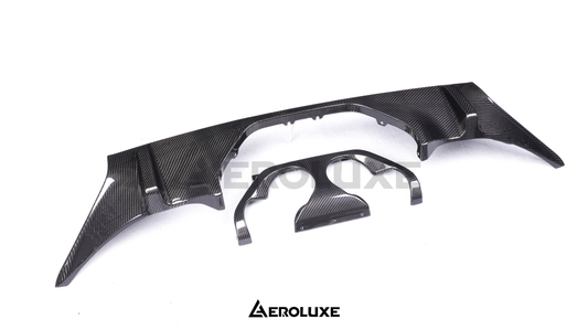 AeroLuxe BMW G87 M2 Spec-MP Center Exit Dry Carbon Rear Diffuser