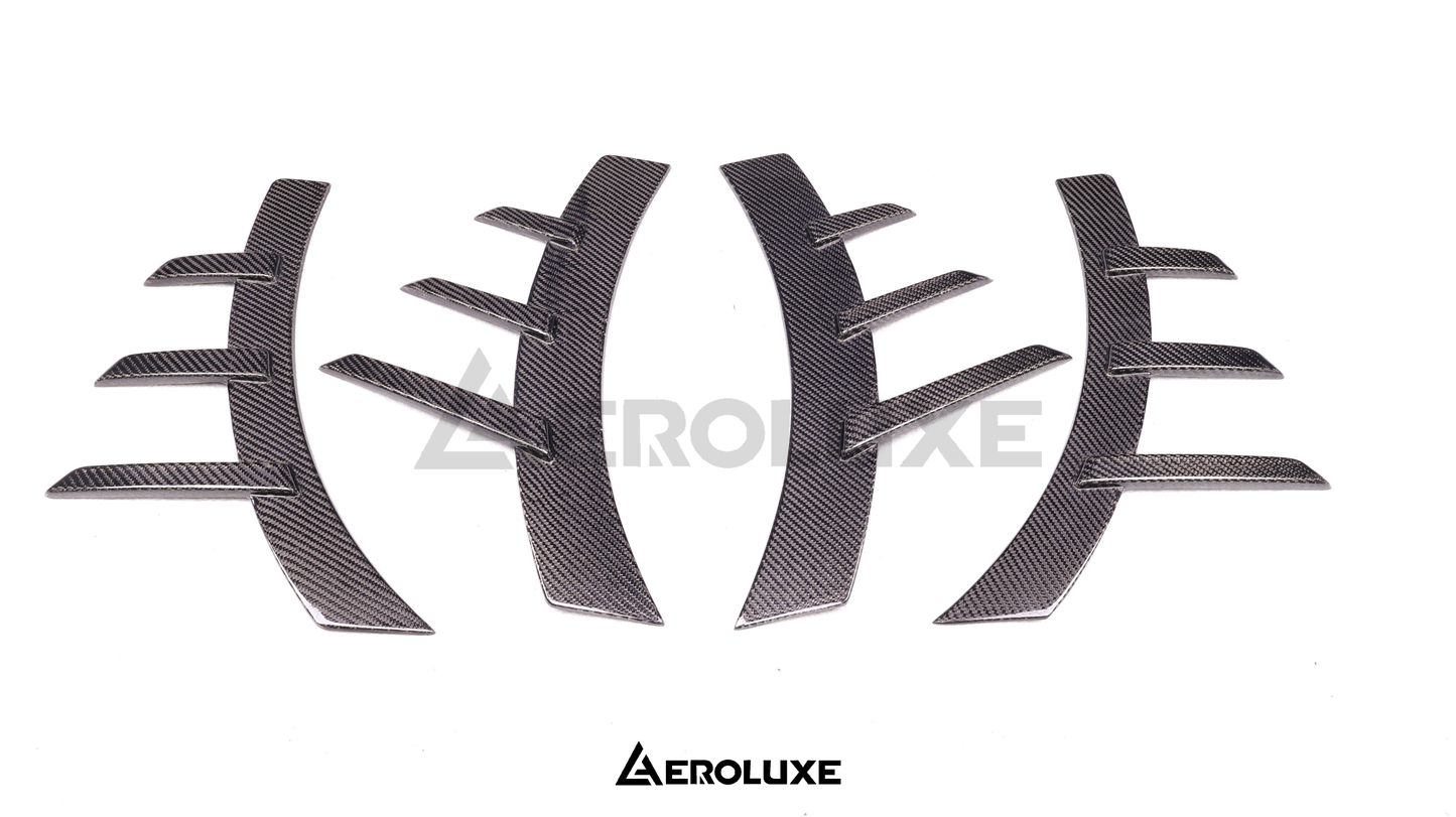 AeroLuxe BMW G87 M2 Spec-MP Carbon Fiber Fender Trim Set