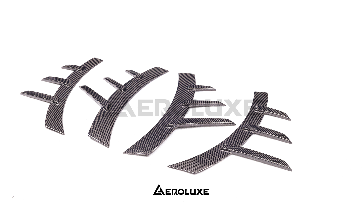 AeroLuxe BMW G87 M2 Spec-MP Carbon Fiber Fender Trim Set
