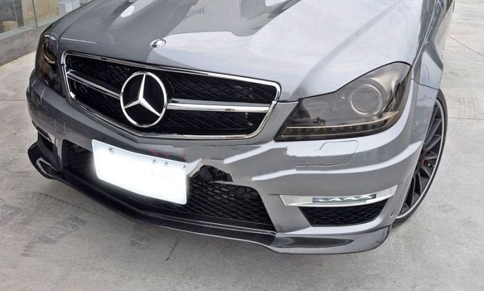 AeroLuxe Mercedes Benz 12-14 W204 C63 AMG Spec-B Carbon Fiber Front Lip