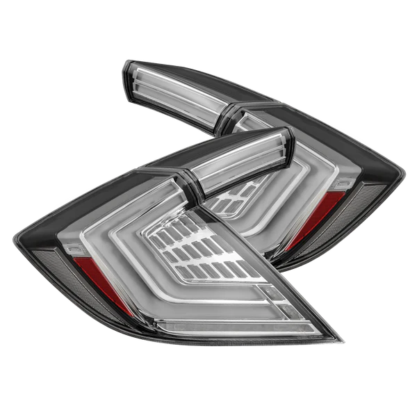 AlphaRex 16-21 Honda Civic Hatchback NOVA-Series Prismatic LED Tail Lights