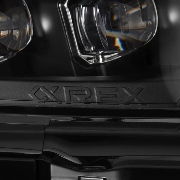 AlphaRex 16-21 Honda Civic NOVA-Series LED Projector Headlights Black